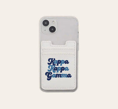 KAPPA KAPPA GAMMA COLORFUL PHONE WALLET