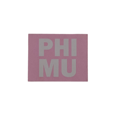 PHI MU ADHESIVE PATCH