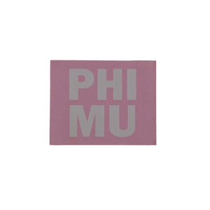 PHI MU ADHESIVE PATCH