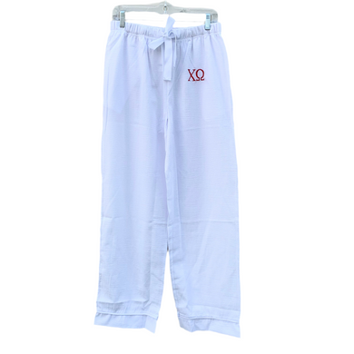 CHI OMEGA COTTON PANTS