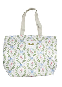 KAPPA ALPHA THETA INSULATED BOW TOTE