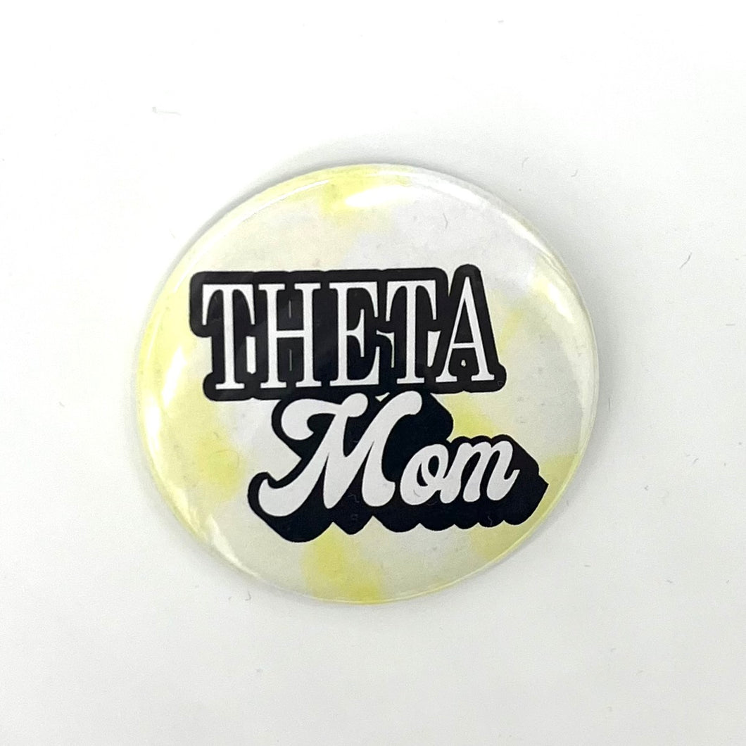 KAPPA ALPHA THETA WATERCOLOR MOM BUTTON