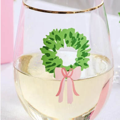 ROSY WREATHS STEMLESS WINE