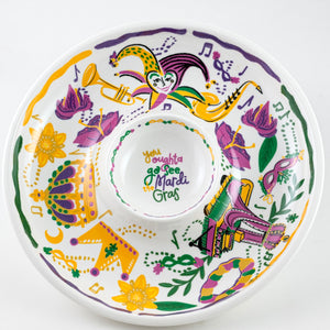MARDI GRAS YOU OUGHTA GO CHIP & DIP