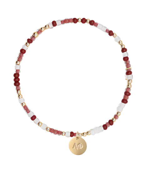 ALPHA PHI SPRINKLE CHARM BRACELET