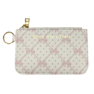 KAPPA ALPHA THETA BOW KEY POUCH