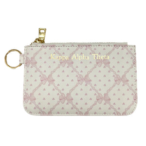 KAPPA ALPHA THETA BOW KEY POUCH