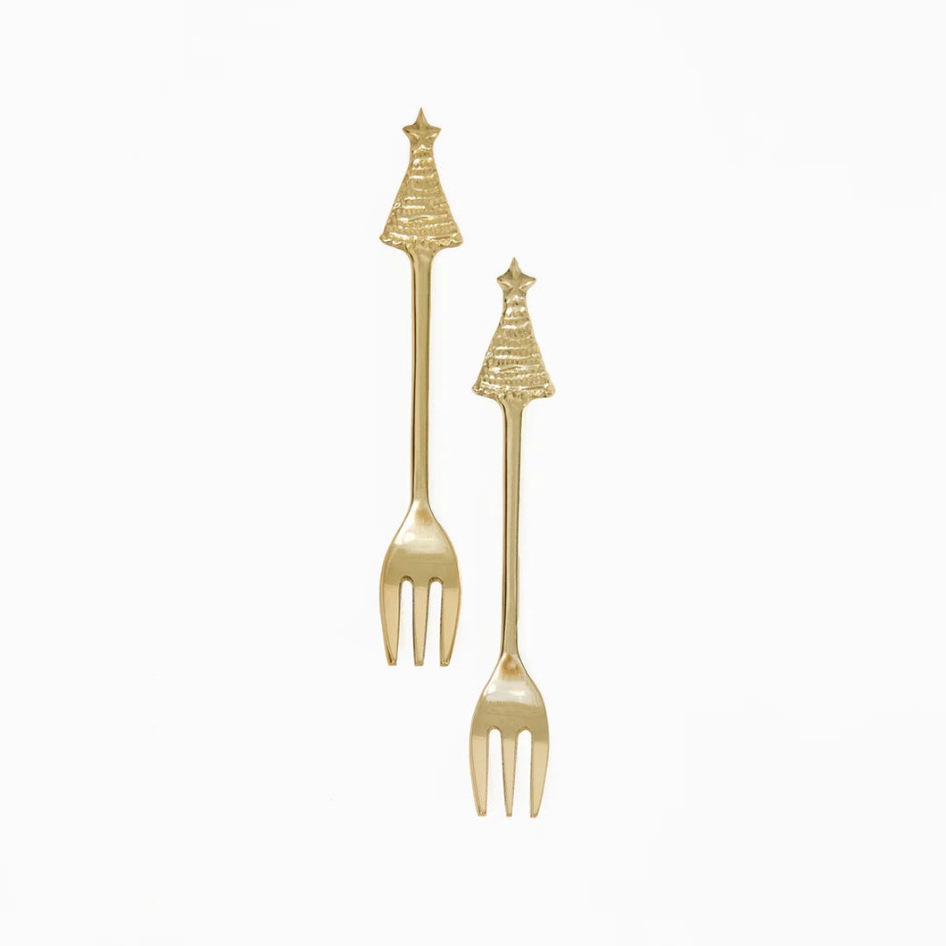 TREE APPETIZER FORKS