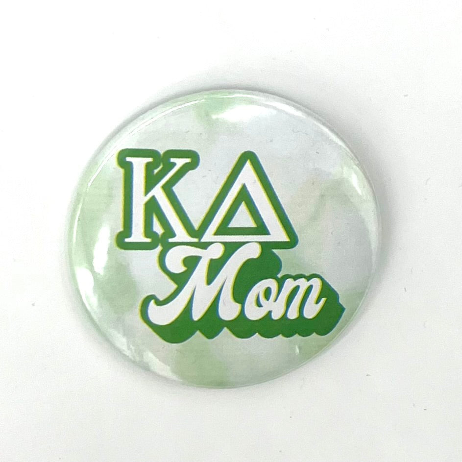 KAPPA DELTA WATERCOLOR MOM BUTTON