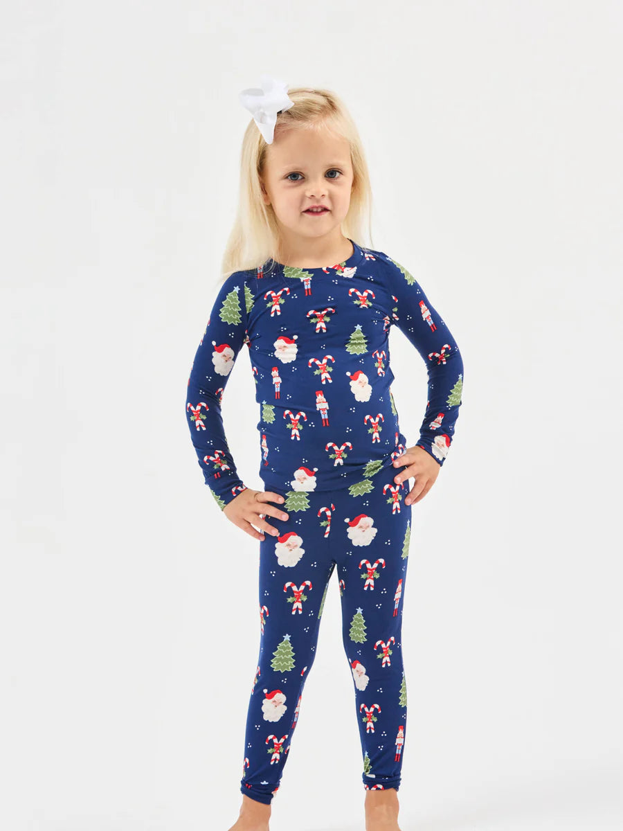 TODDLER PEPPERMINT PINE PAJAMA SET