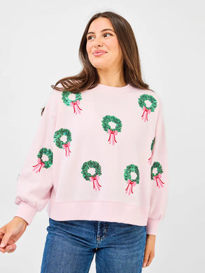 MILLIE WREATHS SWEATSHIRT