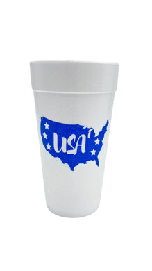 USA COUNTRY BLUE STYRO