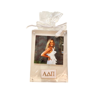 ALPHA DELTA PI ACRYLIC FRAME