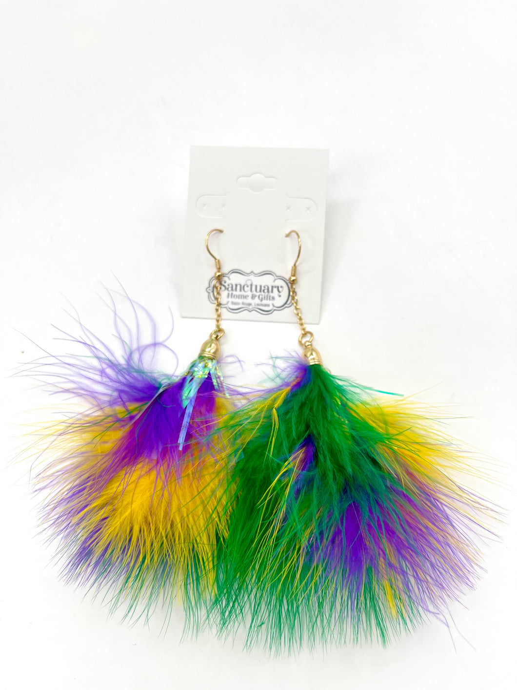 MARDI GRAS FEATHER TINSELER