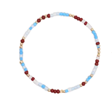 PI BETA PHI SPRINKLE BRACELET