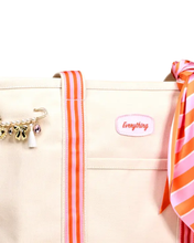 SICILY STRIPES PINK TOTE BAG