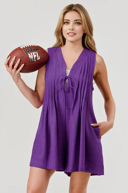 PURPLE ROMPER