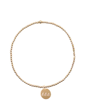 DELTA DELTA DELTA CHARM BRACELET
