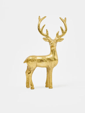 LARGE METAL REINDEER