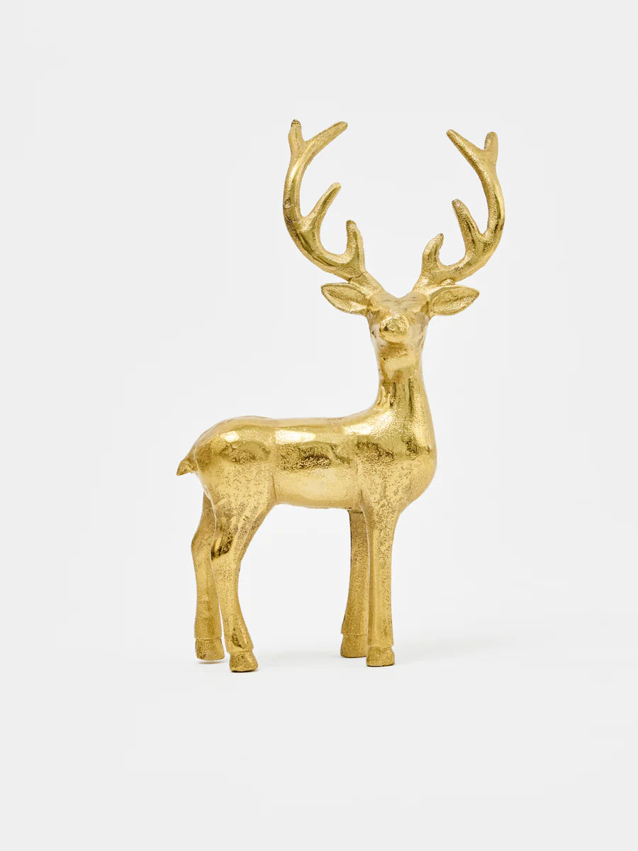 LARGE METAL REINDEER