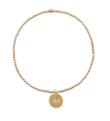 DELTA ZETA CHARM BRACELET