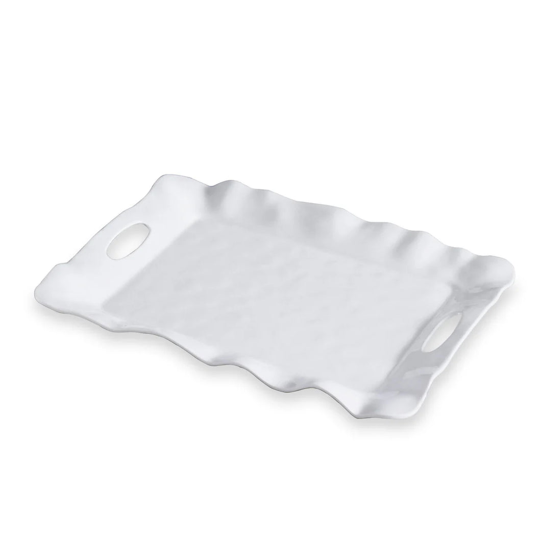 VIDA HAVANA RECTANGULAR TRAY WITH HANDLES