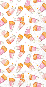 CANDY CORN GUEST TOWEL