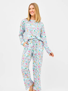 ANNIE JOLLY JUBILEE PAJAMA SET