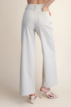 ECRU HIGH WAIST JEANS