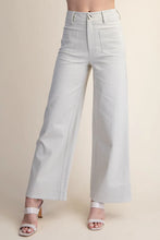 ECRU HIGH WAIST JEANS
