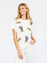 EMILY LSU MIXED ICONS TOP
