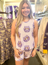 TIGER WITH STARS BUBBLE HEM TOP