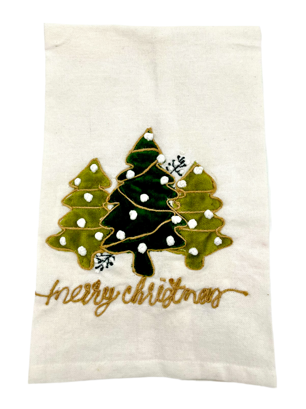 TREES CHRISTMAS TOWEL