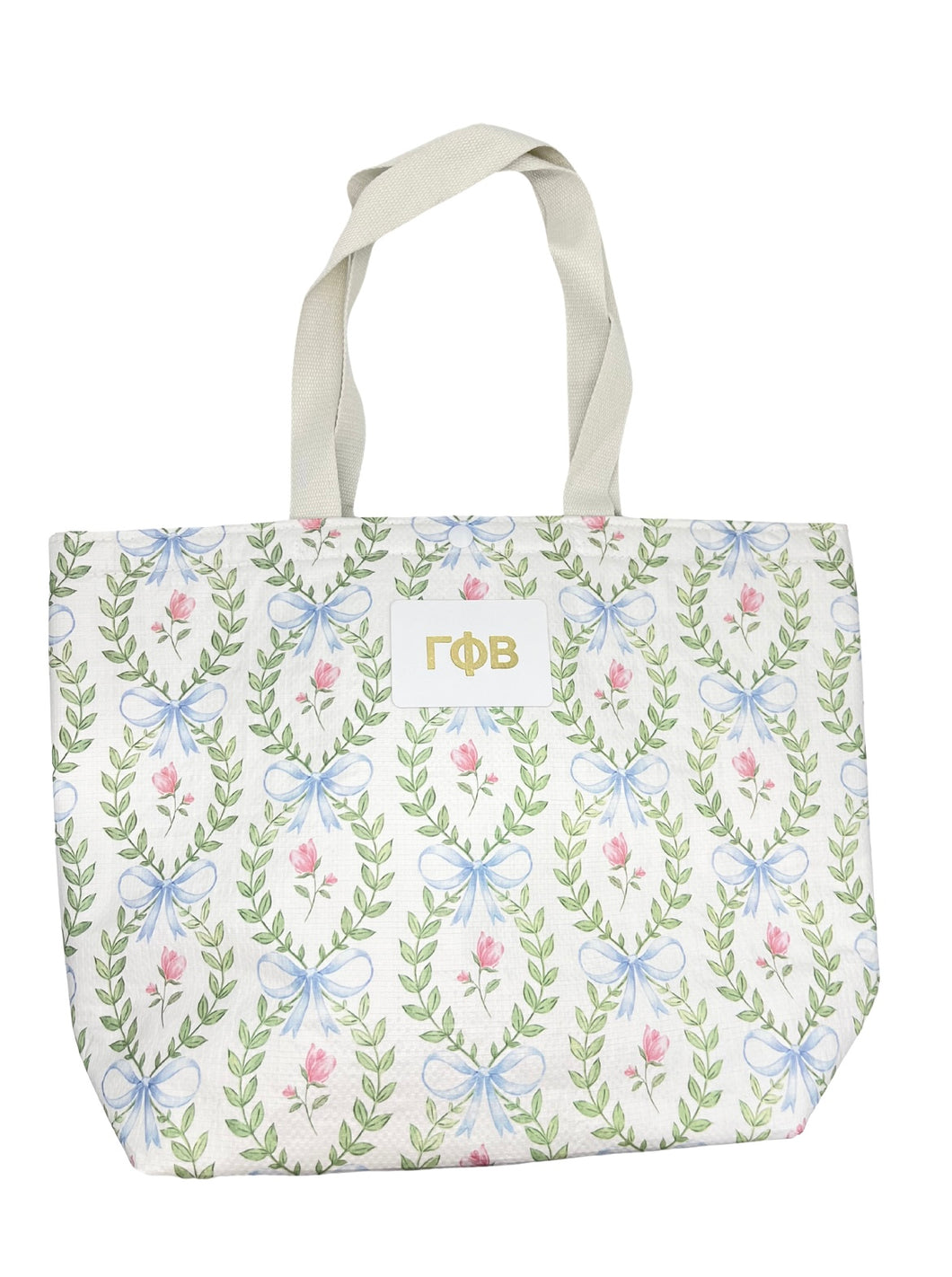 GAMMA PHI BETA INSULATED BOW TOTE