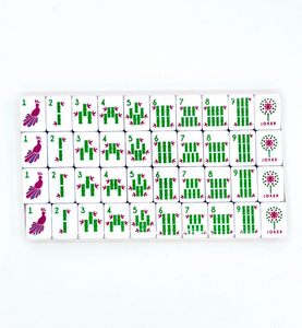SPRING MAHJONG TILES