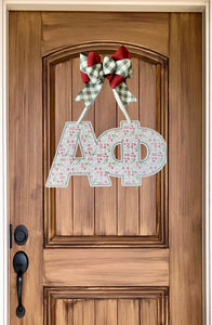 ALPHA PHI DOOR HANGER