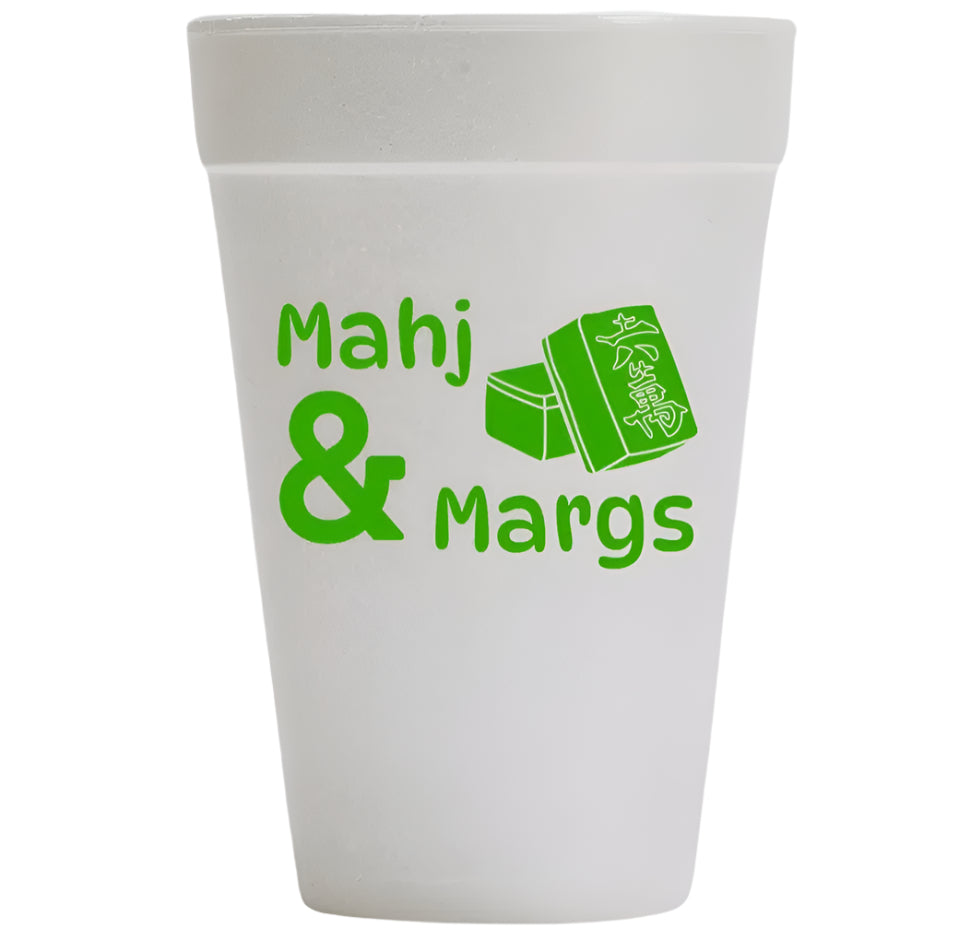 MAHJ & MARGS STYROFOAM CUPS