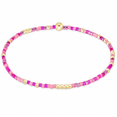 EGIRL HOPE UNWRITTEN BRACELET BACK TO THE FUCHSIA