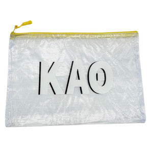 KAPPA ALPHA THETA ZIPPER POUCH