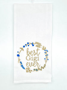 WREATH GIGI TOWEL