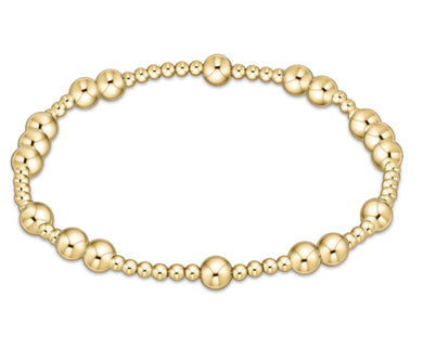 HOPE UNWRITTEN 5MM BEAD BRACELET GOLD