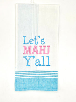 LETS MAHJ YALL TOWEL