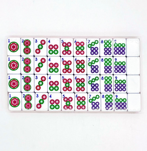 SPRING MAHJONG TILES