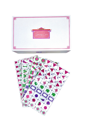 SPRING MAHJONG TILES