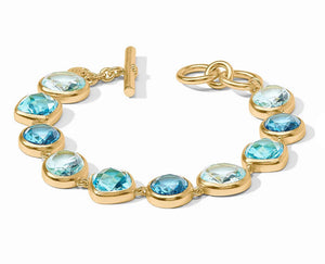 KALEIDOSCOPE TENNIS BRACELET BAHAMIAN BLUE