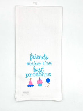 FRIENDS BEST PRESENTS TOWEL