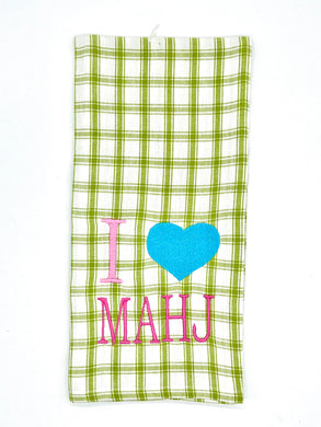 I HEART MAHJ TOWEL