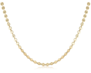 17IN CHOKER INFINITY CHIC CHAIN GOLD