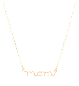 MOM NECKLACE GOLD