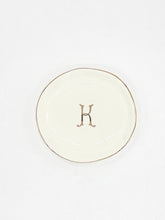 GOLD INITIAL DISH
